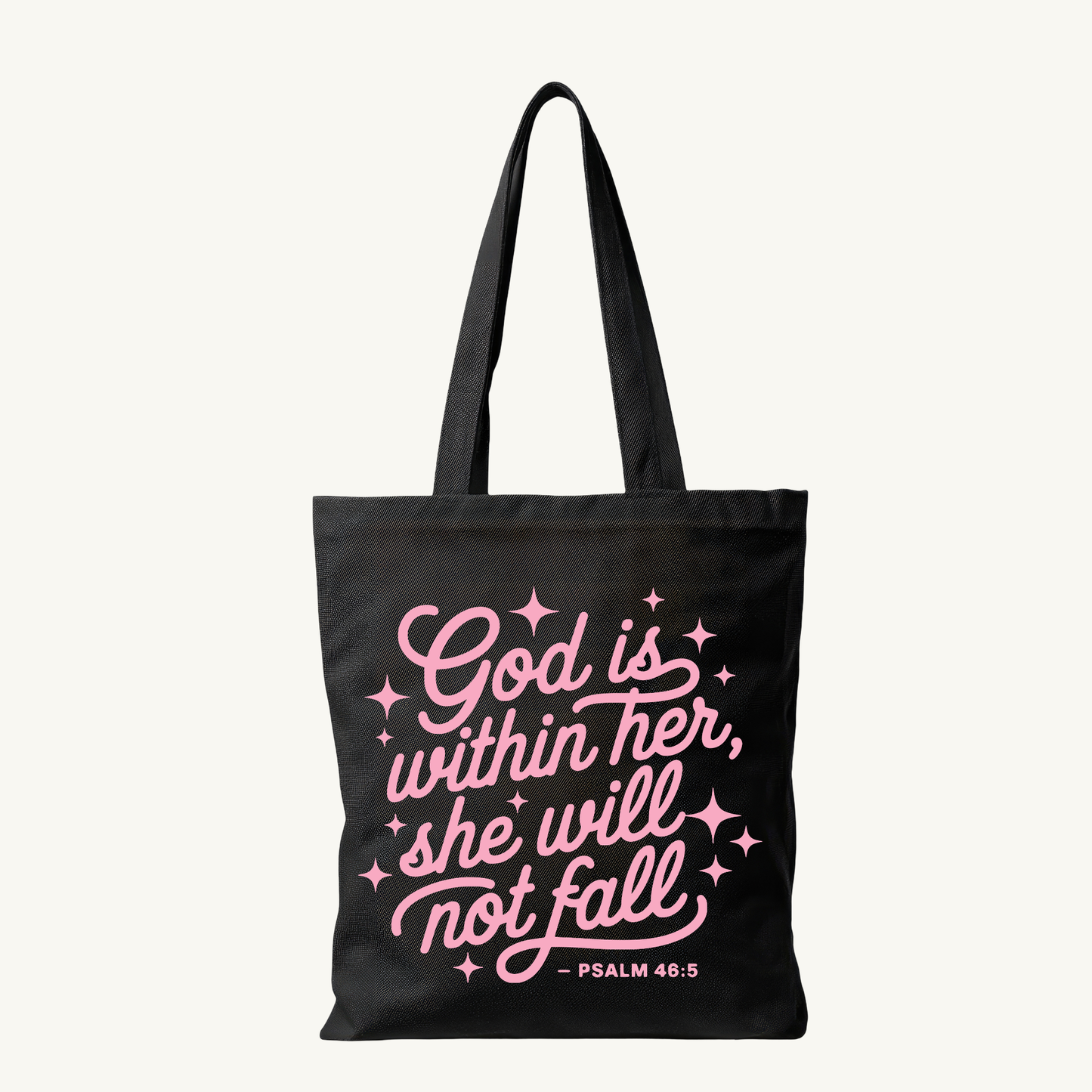 God Is Within Her Tote Bag | Psalm 46:5