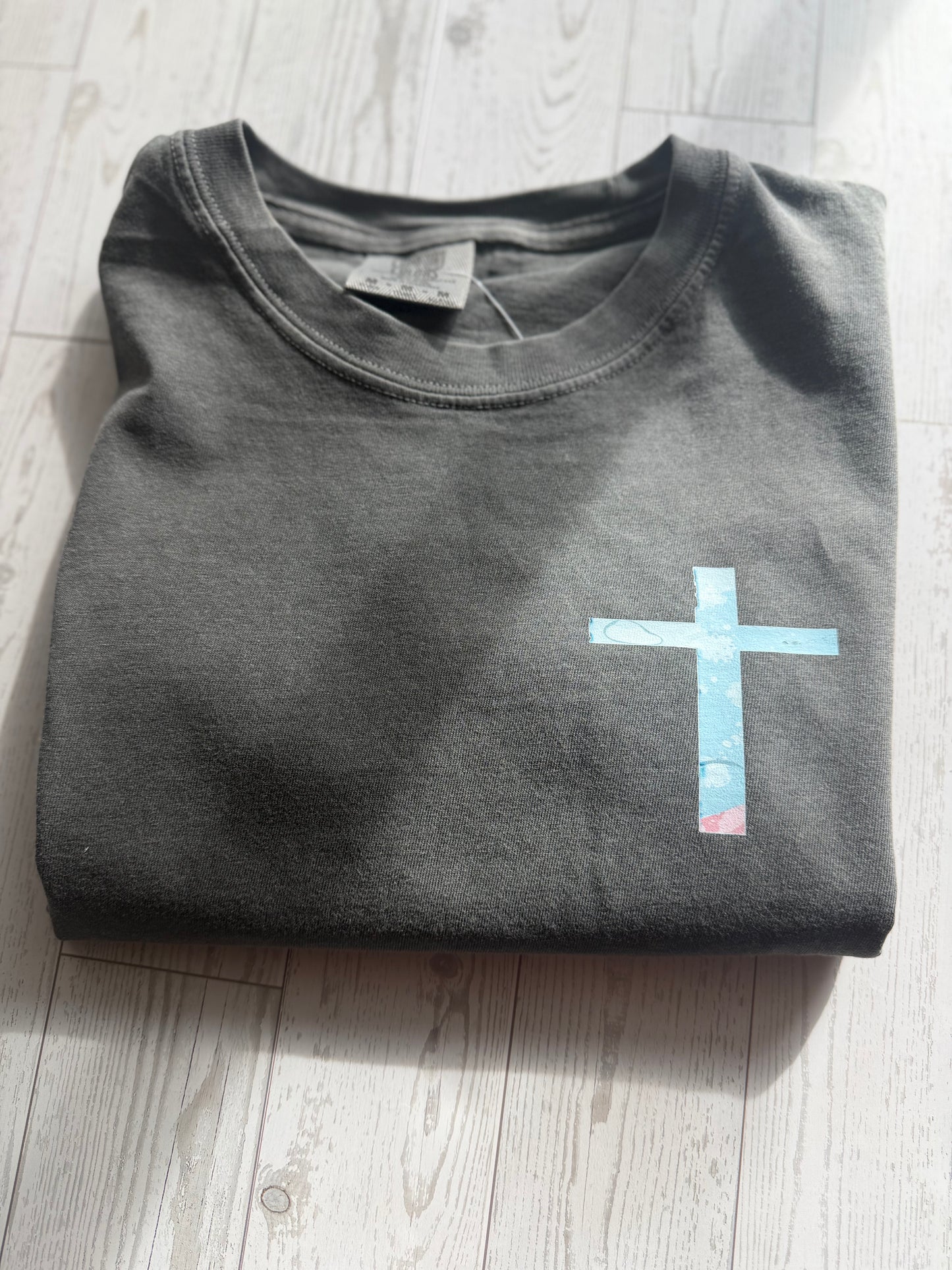 Through Deep Waters Faith Comfort Tee