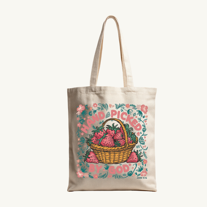 Hand Picked by God Tote Bag | John 15:16