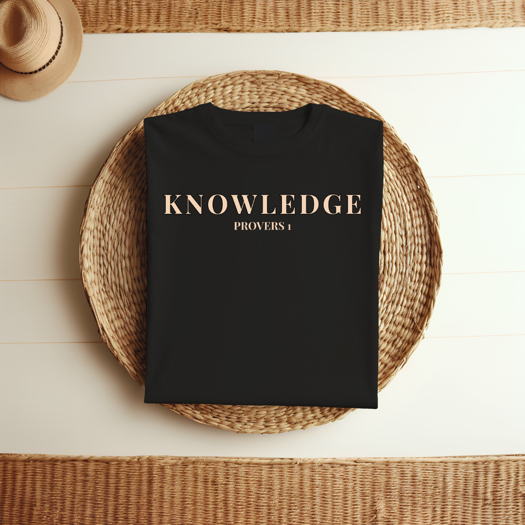 Knowledge Proverbs 1 Tee