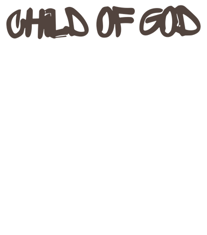 Child of God DTF Transfer | Ready-to-Press Faith Design