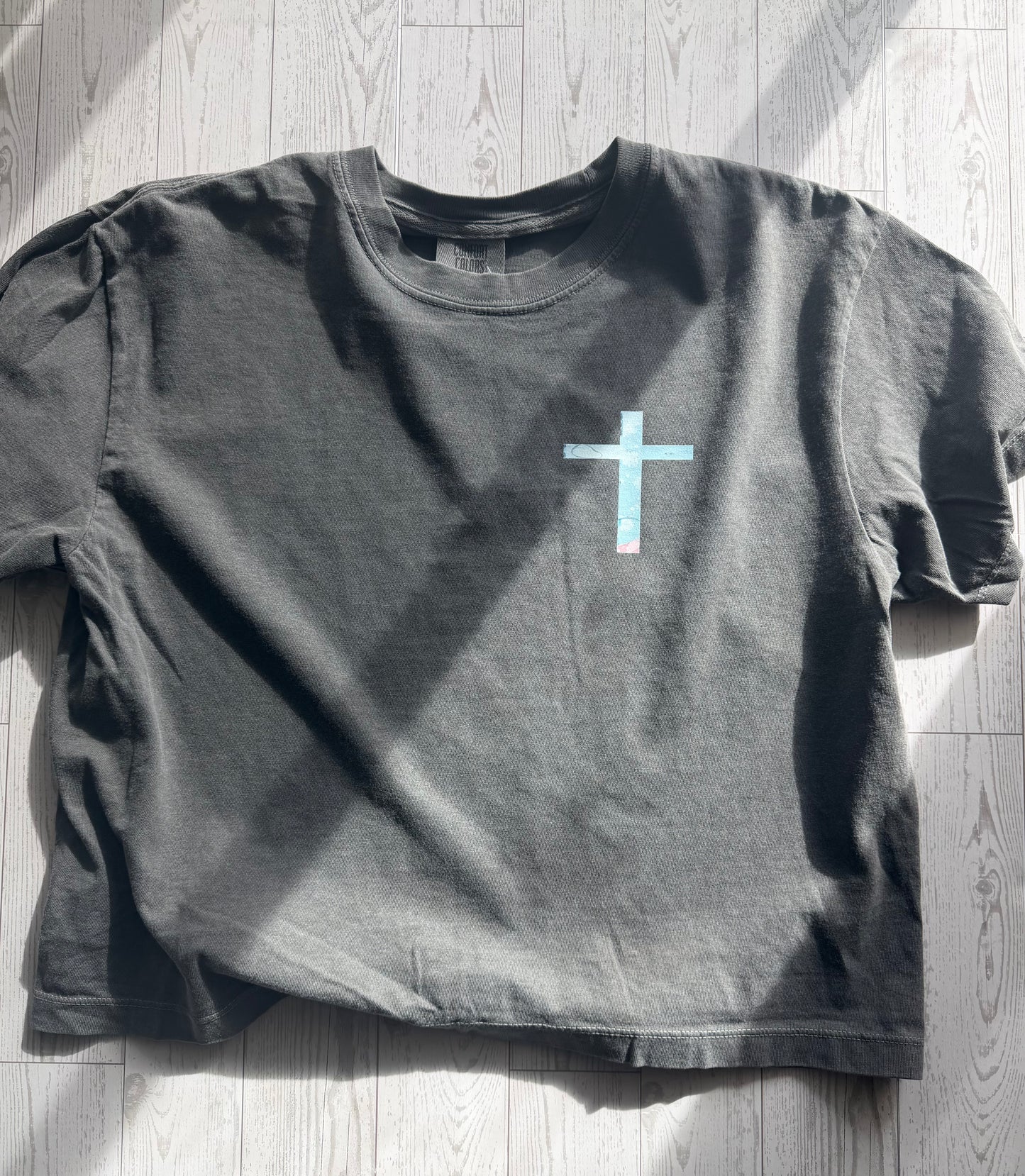 Through Deep Waters Faith Comfort Tee