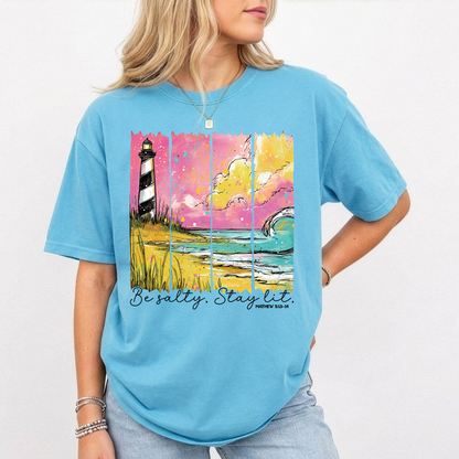 Be Salty. Stay Lit. Graphic Tee