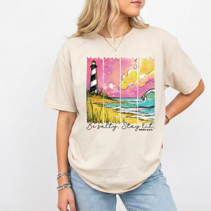 Be Salty. Stay Lit. Graphic Tee