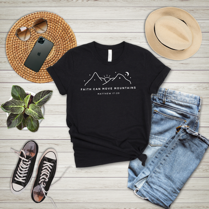 Faith Can Move Mountains Tee