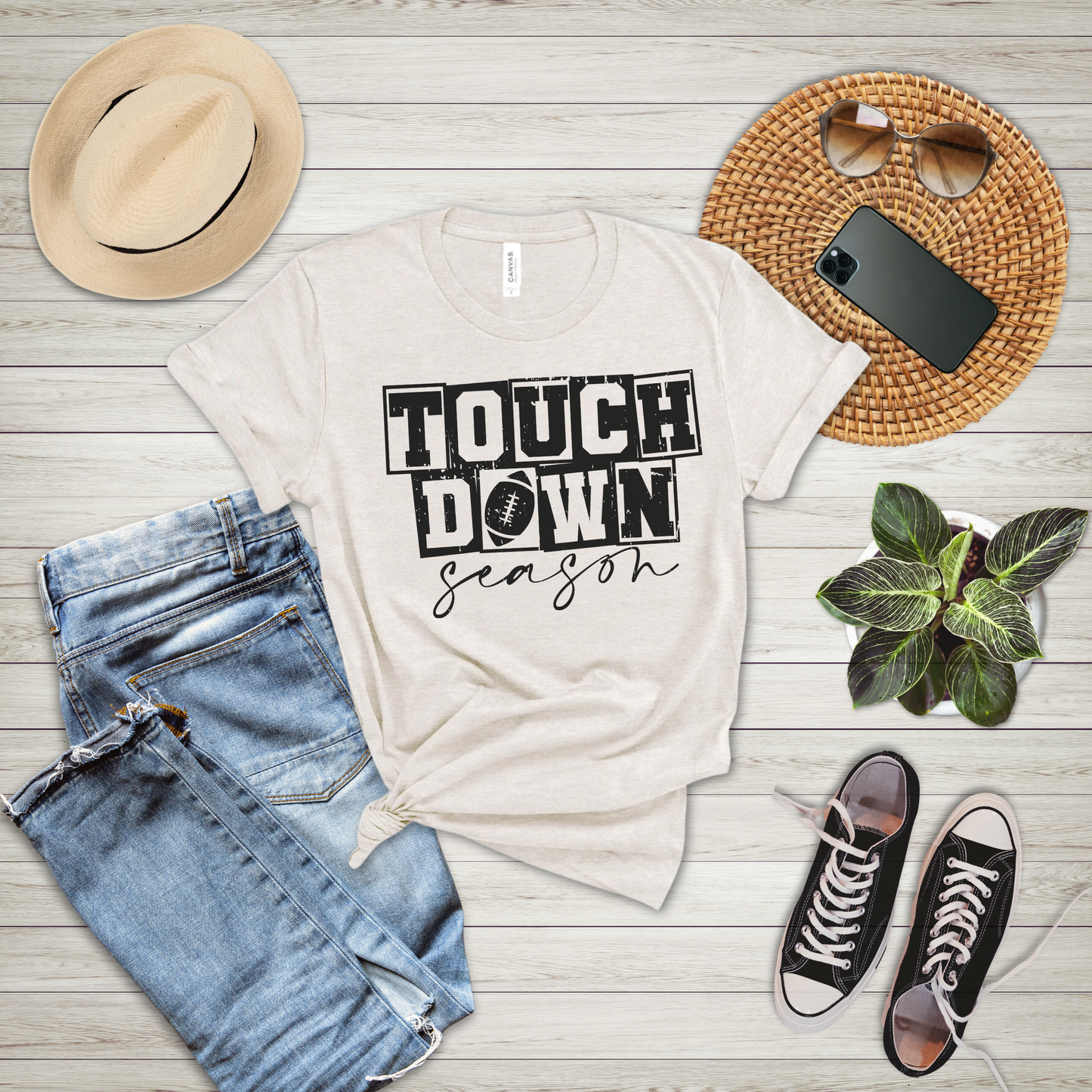 Touch Down Season Graphic Tee