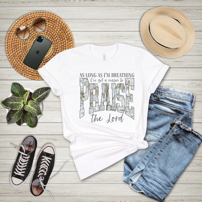 Praise the Lord DTF Transfer | Ready to Press Christian Design