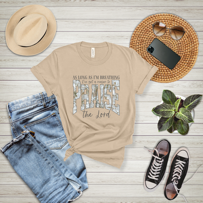 Praise the Lord Faith Graphic Tee | Christian Shirt