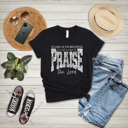 Praise the Lord Faith Graphic Tee | Christian Shirt